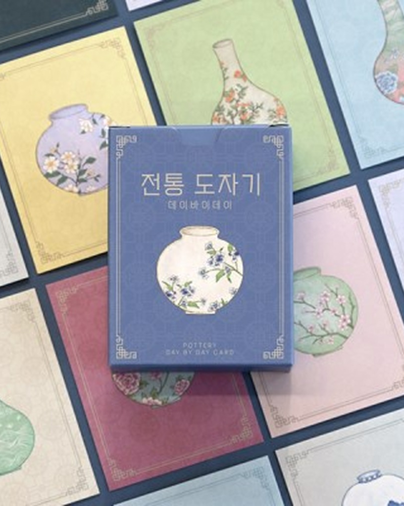 Day by Day Card 104 – Traditional Pottery - Cards