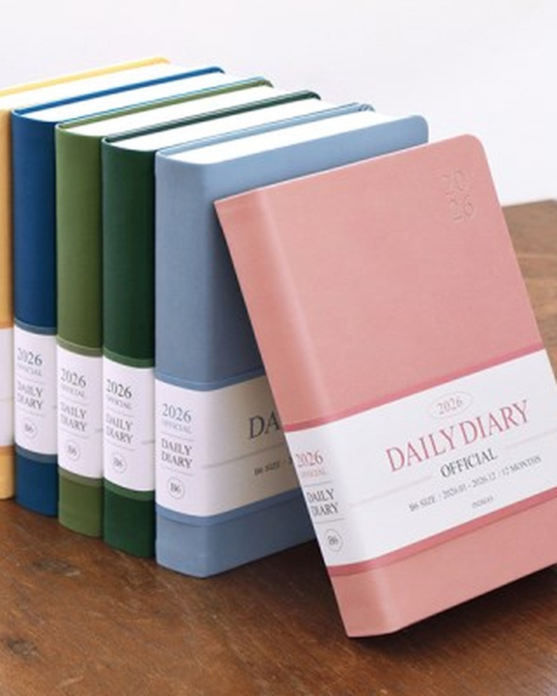 2026 Official B6 Daily Diary Time Planner - Office Supplies