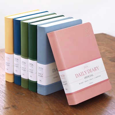 2026 Official B6 Daily Diary Time Planner - Office Supplies