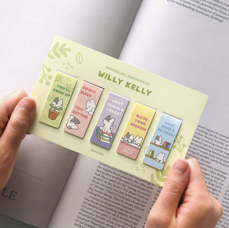 Alternative view of MONOLIKE Willy Kelly Magnetic Bookmark