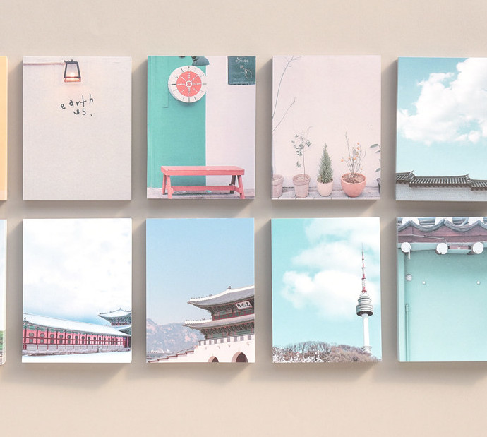 Alternative view of MONOLIKE Seoul Photo Memo Pad