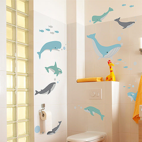 Alternative view of Dream of Whale Point Graphic Sticker