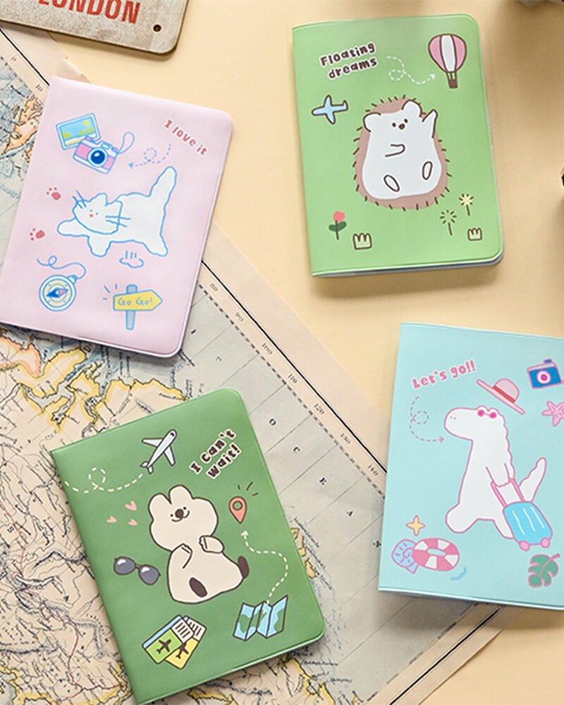 MONOLIKE Story Town Afternoon Passport Case - Bags & Wallets