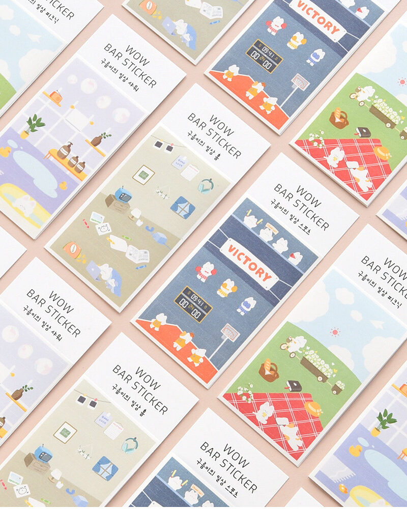 MONOLIKE Wow Bar Sticker – Cloudy’s Daily Life - Office Supplies