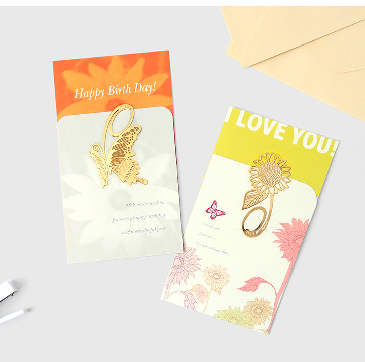 BOOKFRIENDS Bookmark Card Nature 3-Set - Bookmarks