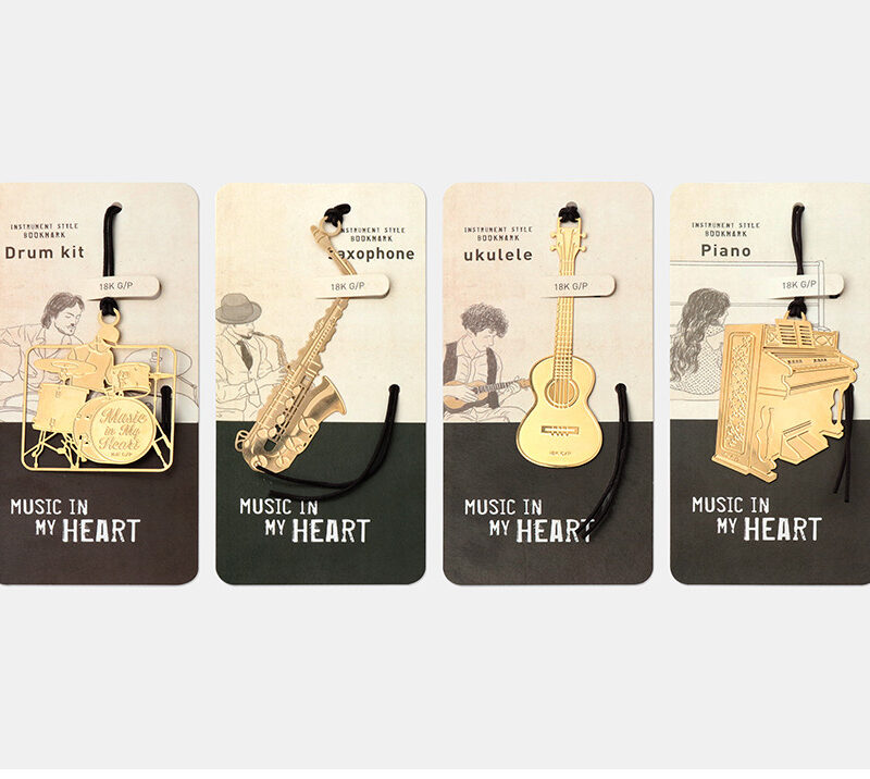 BOOKFRIENDS Music in My Heart Bookmark - Bookmarks