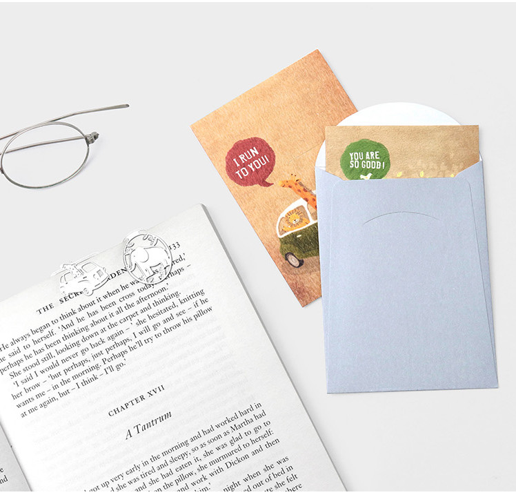 BOOKFRIENDS Bookmark Card (Mini) Vintage Set - Bookmarks - View 1