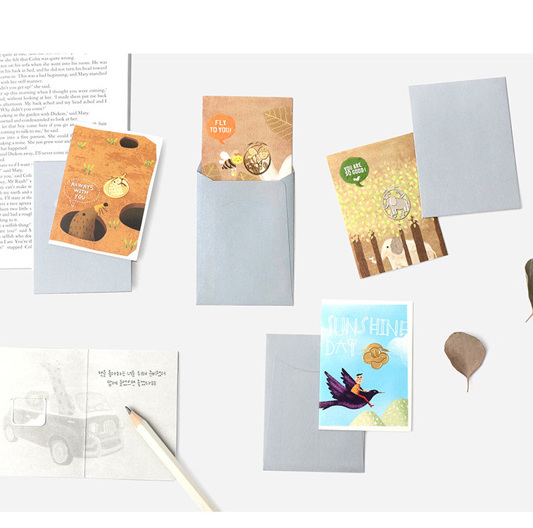 BOOKFRIENDS Bookmark Card (Mini) Vintage Set - Bookmarks