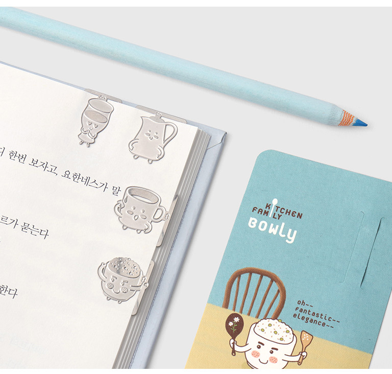 BOOKFRIENDS Kitchen Family Bookmark Set - Bookmarks - View 1
