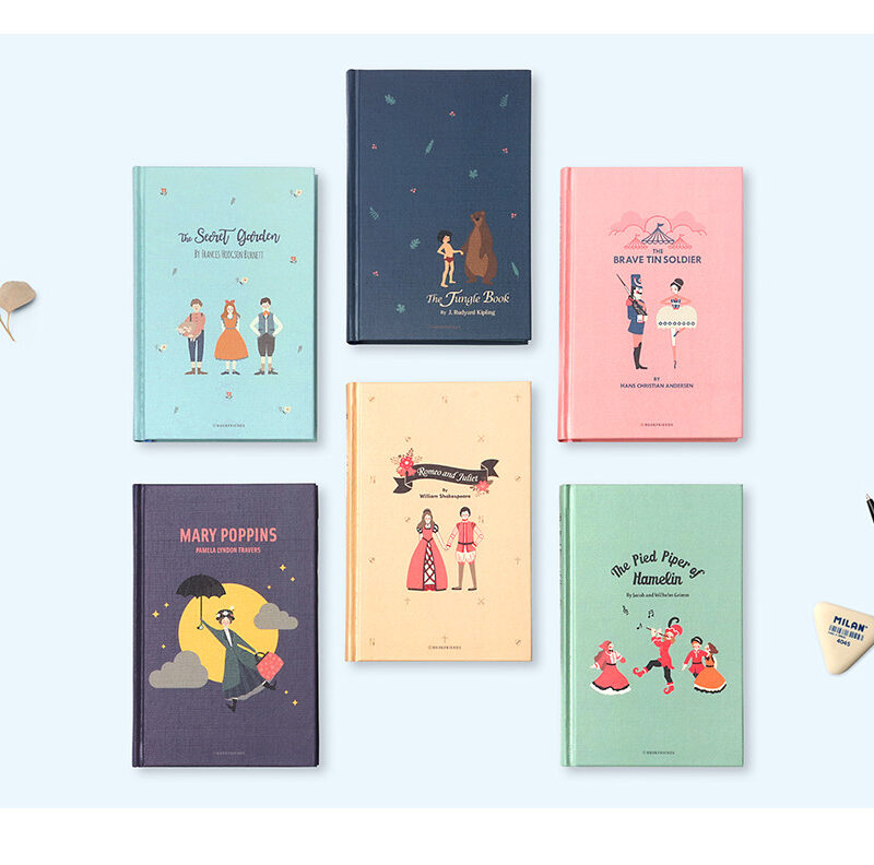 BOOKFRIENDS World Literature Hardcover Notebook vol.2 - Office Supplies