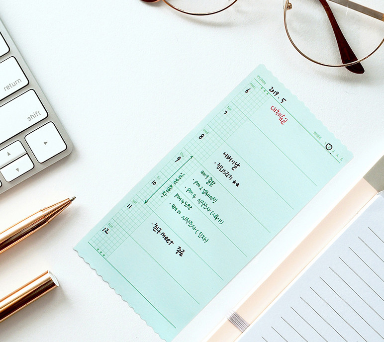 BOOKFRIENDS Wave Sticky (M) - Memo Pads & Sticky Notes - View 1