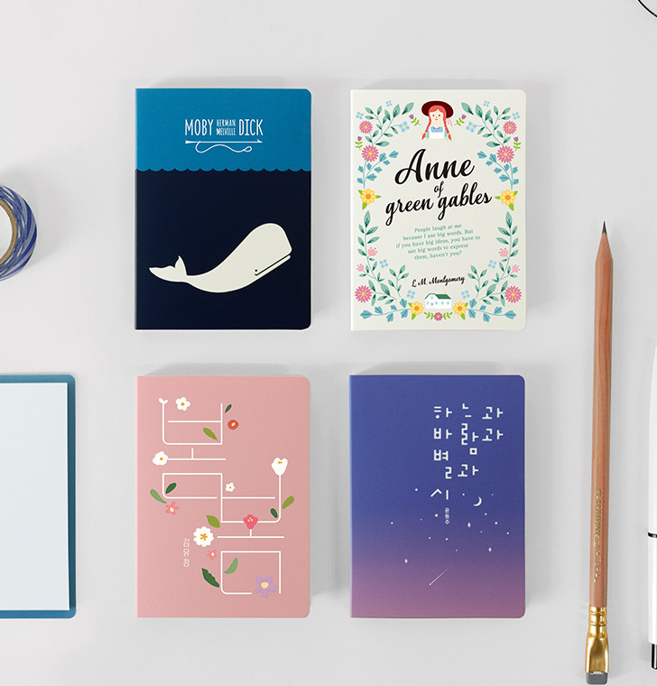 BOOKFRIENDS Literature Dual Sticky Book - Memo Pads & Sticky Notes