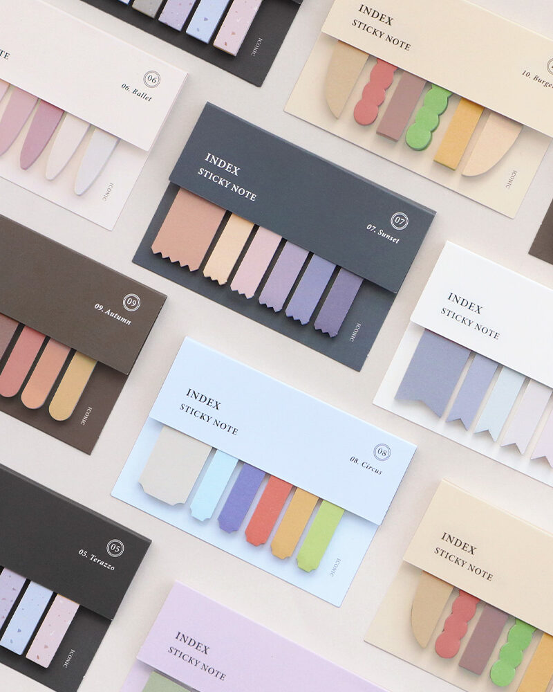 ICONIC Index Sticky Notes 05-12 - Memo Pads & Sticky Notes
