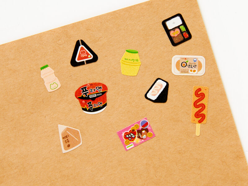 Convenience Store Snacks Sticker - Office Supplies