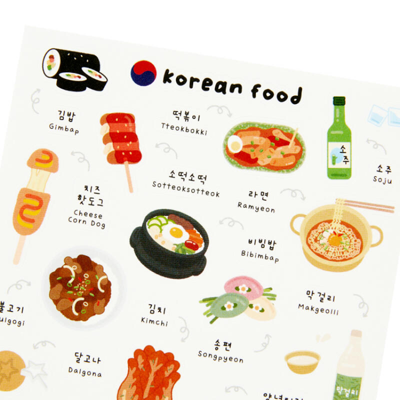Taste of Korea Sticker - Office Supplies - View 1
