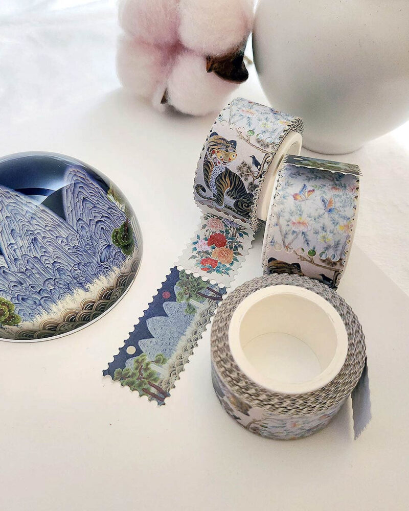 Alternative view of MUDS Folk Painting Stamp Masking Tape