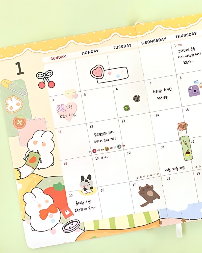 PLEPLE 2026 Bonny Diary - Office Supplies - View 1