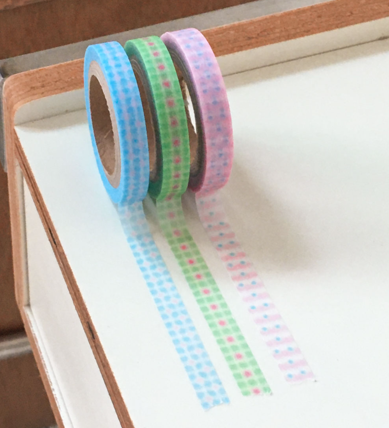 TRUST MY VIBE Dessert Blur Masking Tape Set - Washi Tape