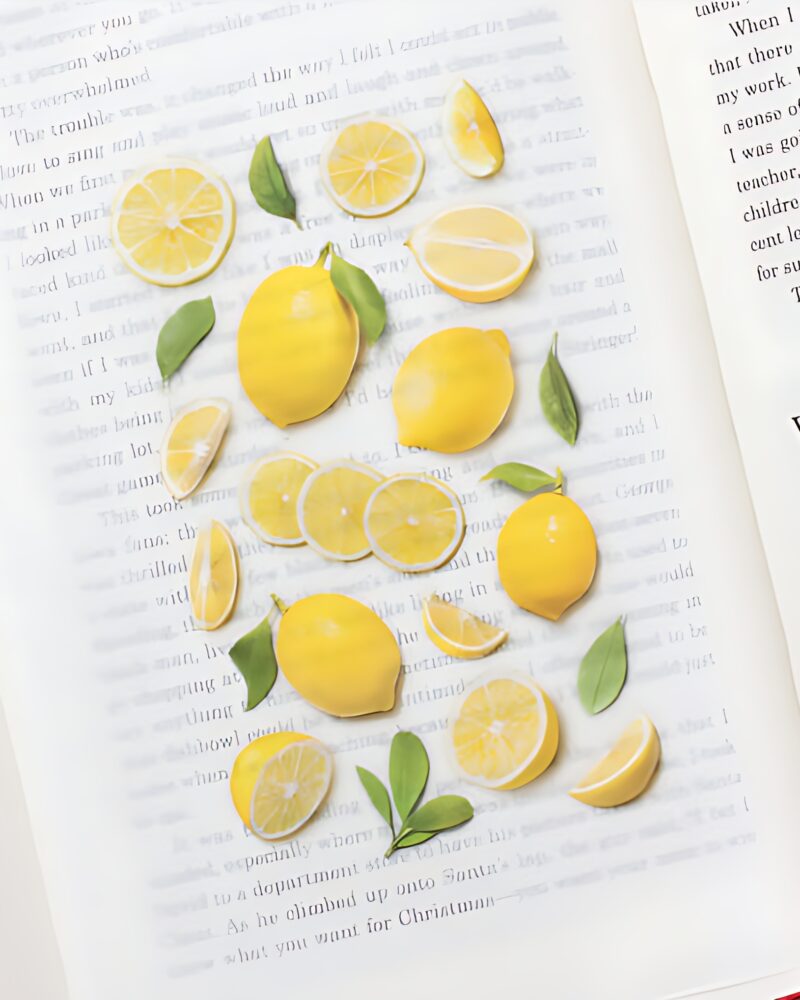 Appree Fruit Sticker Lemon - Office Supplies