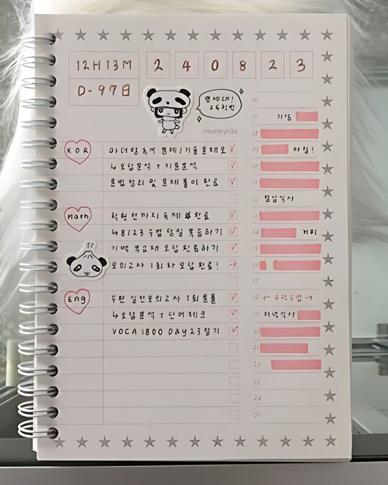 TRUST MY VIBE Postcard Planner - Office Supplies - View 1