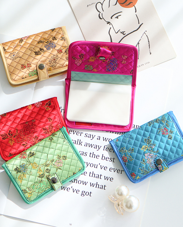 Korean Traditional Flower Wallet - Bags & Wallets - View 1