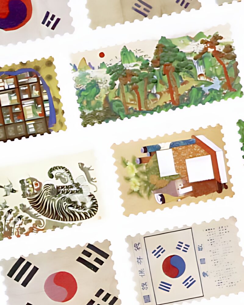 WOONORI Korean Culture Masking Tape - Washi Tape