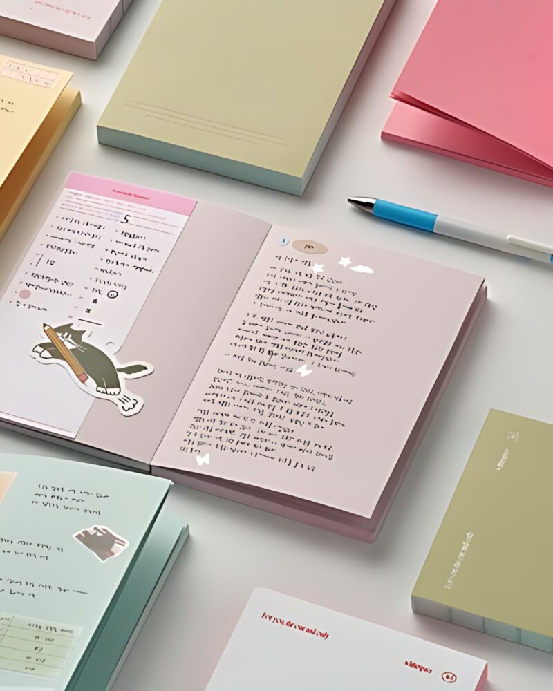 SHYMONSTER Whitespace 365 Blank Note - Notebooks