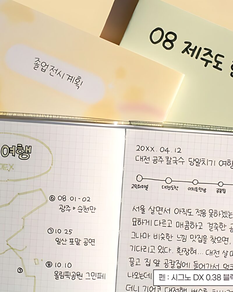 BE ON D Milky Way One Month Note (Muji) - Office Supplies - View 1