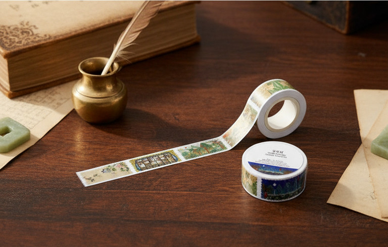 WOONORI Korean Culture Masking Tape - Washi Tape - View 1