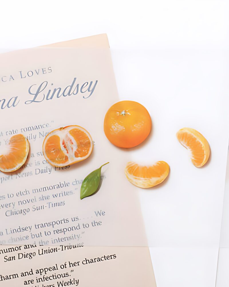 Appree Fruit Sticker Tangerine - Office Supplies