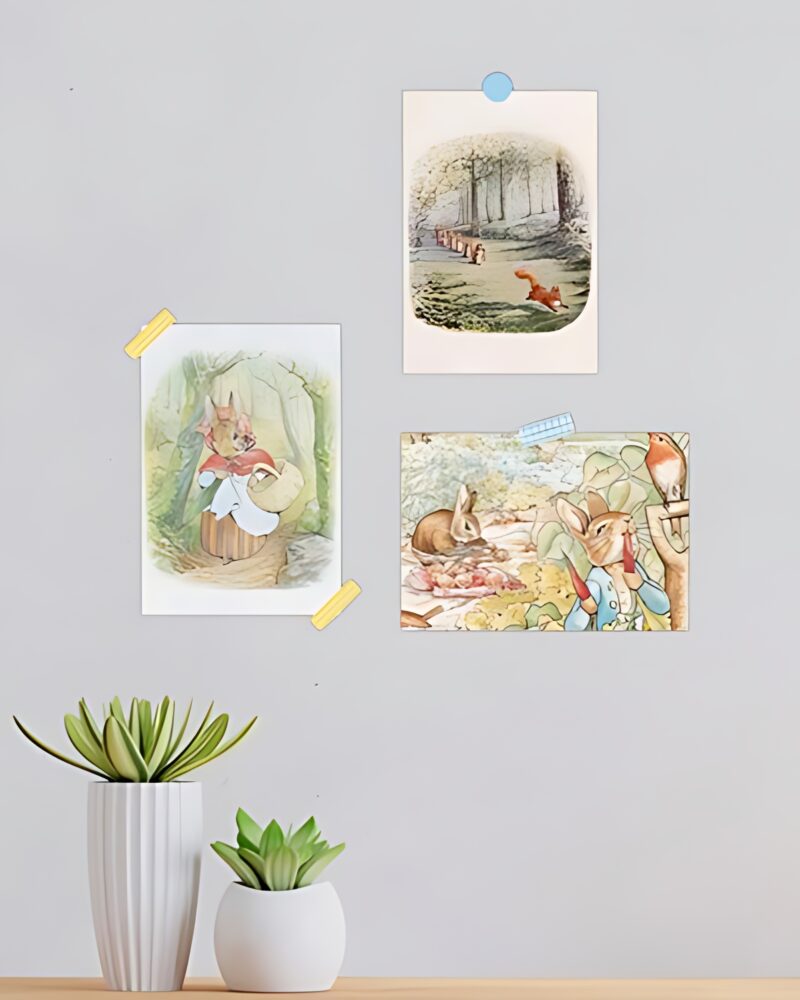 CONTEENEW Beatrix Potter Art Postcard Book 18types Set - Office Supplies - View 1