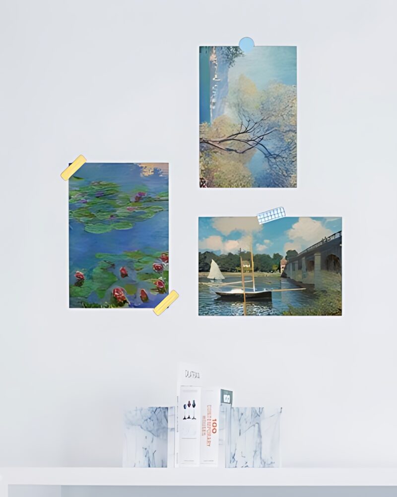 CONTEENEW Claude Monet Art Postcard Book 18types Set - Office Supplies - View 1