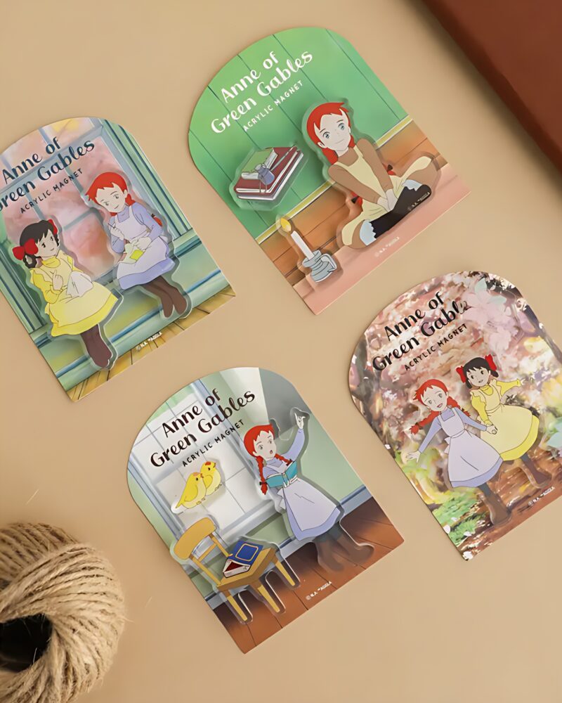 FLYING WHALES Anne of Green Gable Acrylic Magnet - Home & Living