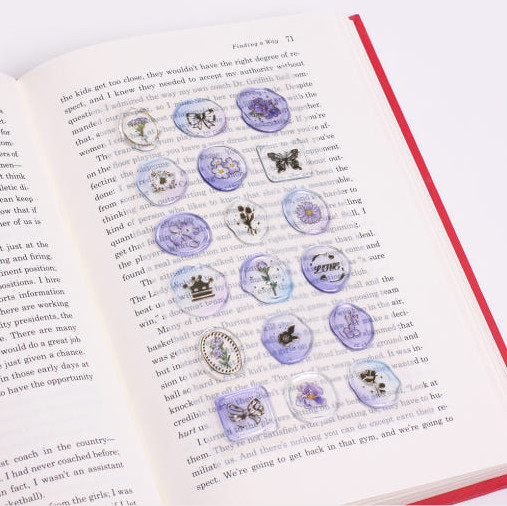 Appree Sealing Wax Sticker Pure Violet - Office Supplies - View 1