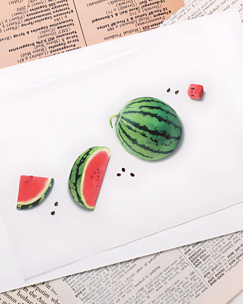 Appree Fruit Sticker Watermelon - Office Supplies