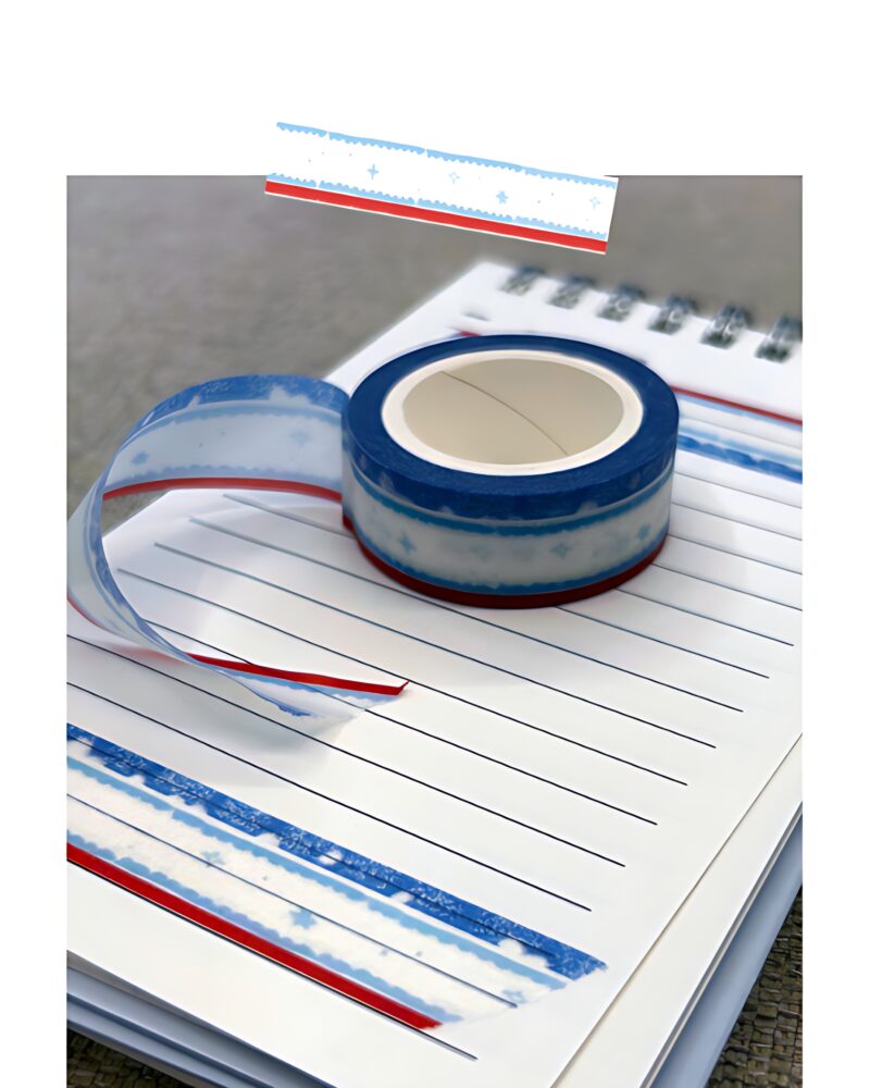 SHYMONSTER Cat Blue Masking Tape - Washi Tape