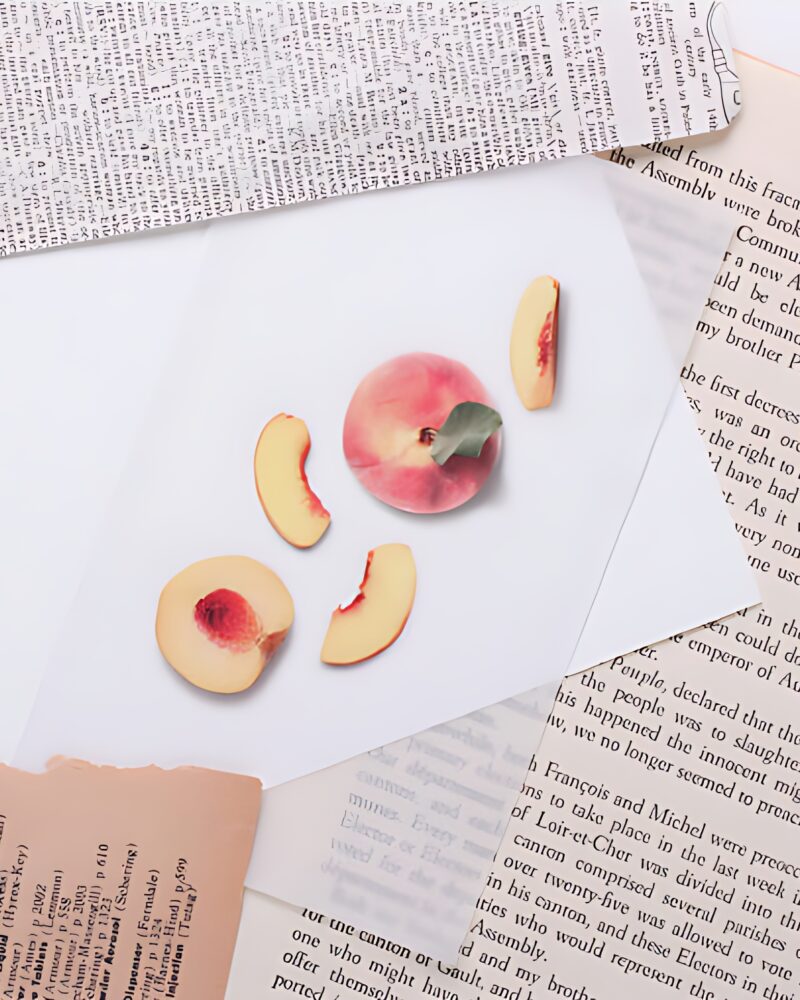 Appree Fruit Sticker Peach - Office Supplies - View 1