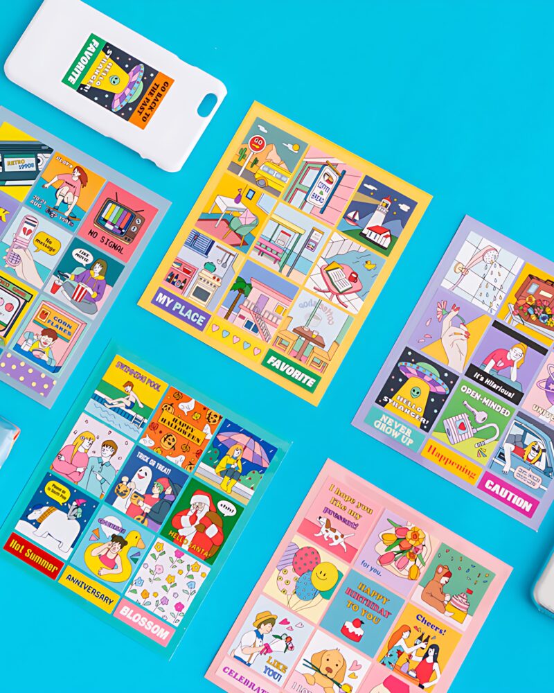 ARDIUM Square Point Sticker - Office Supplies