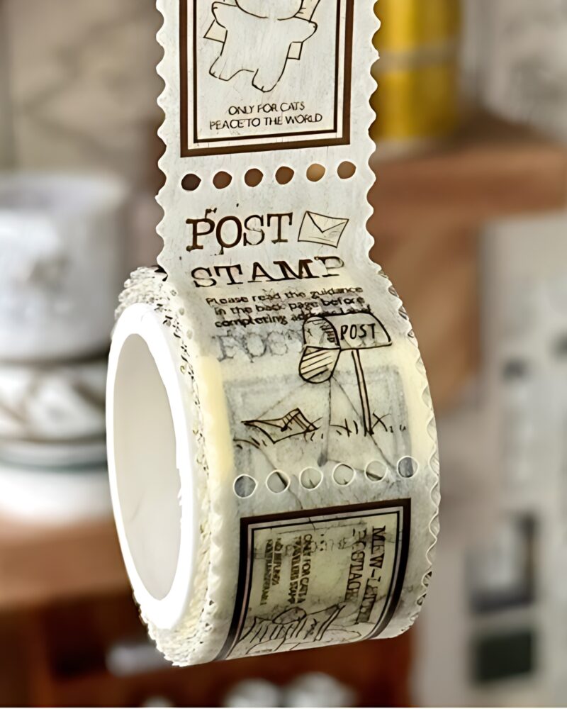 MEWMEWBEAM Stamp Masking Tape - Autumn Letter - Washi Tape - View 1