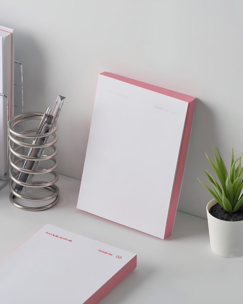 SHYMONSTER Pink Line Note - Notebooks