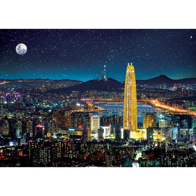 Alternative view of Jigsaw Puzzle 1000 Pieces – Seoul Night View