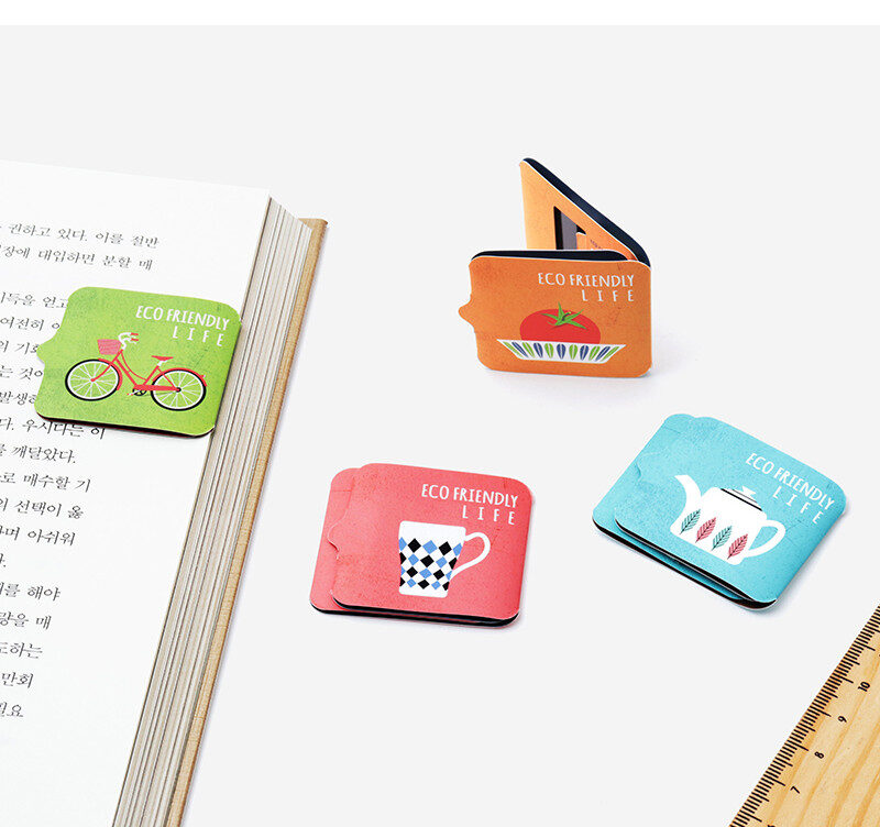 BOOKFRIENDS Sticky Magnetic Book Line Marker - Bookmarks - View 1