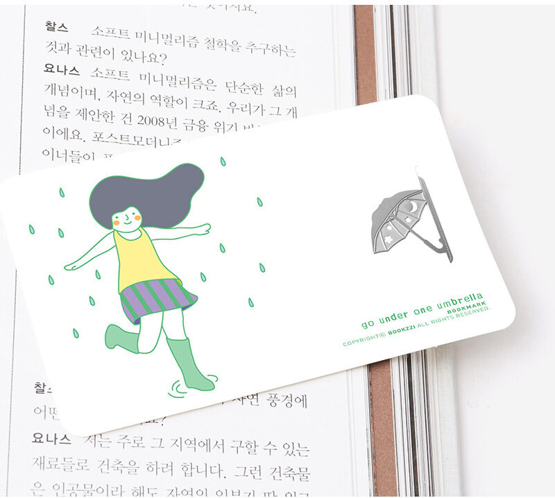 BOOKFRIENDS Bookmark - Girl's Summer 4pcs Set - Bookmarks