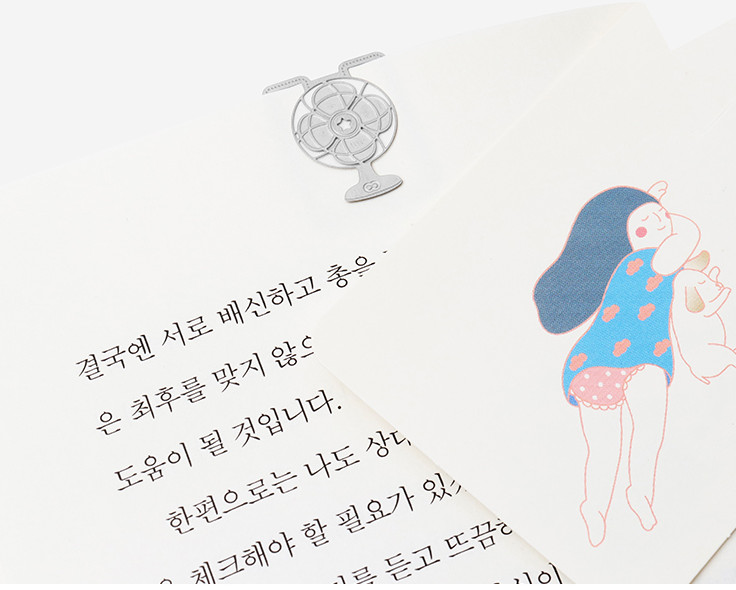 BOOKFRIENDS Bookmark - Girl's Summer 4pcs Set - Bookmarks - View 1