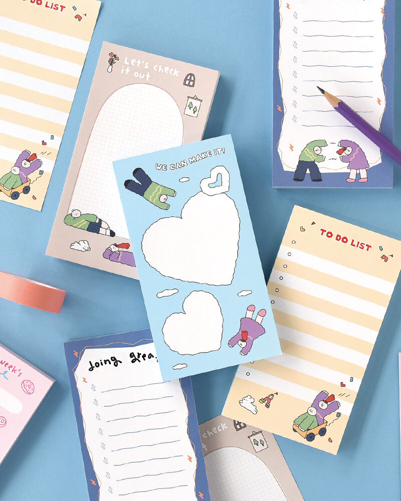 MONOLIKE Memo Pad Olly Molly Weekend - Memo Pads & Sticky Notes
