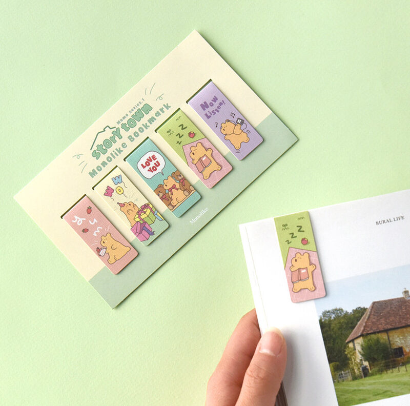 MONOLIKE Magnetic Bookmark – Story Town Momo Series.1 - Bookmarks - View 1