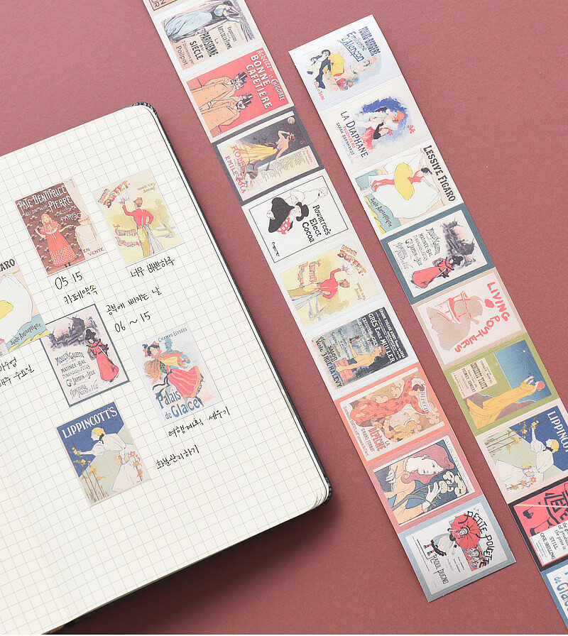 MONOLIKE Wow Sticker – Vintage Poster - Office Supplies - View 1