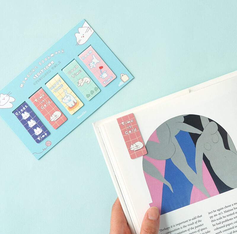 MONOLIKE Magnetic Bookmark – Storytown Afternoon Ver.2 - Bookmarks - View 1