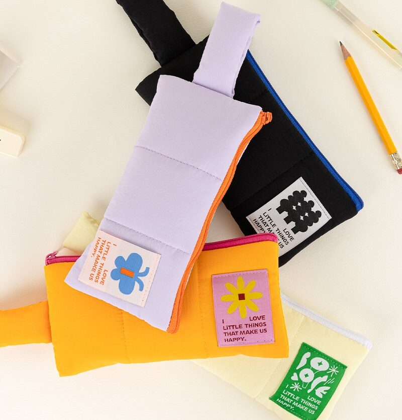 LIVEWORK Little Things Padded Handle Pen Pouch - Bags & Wallets