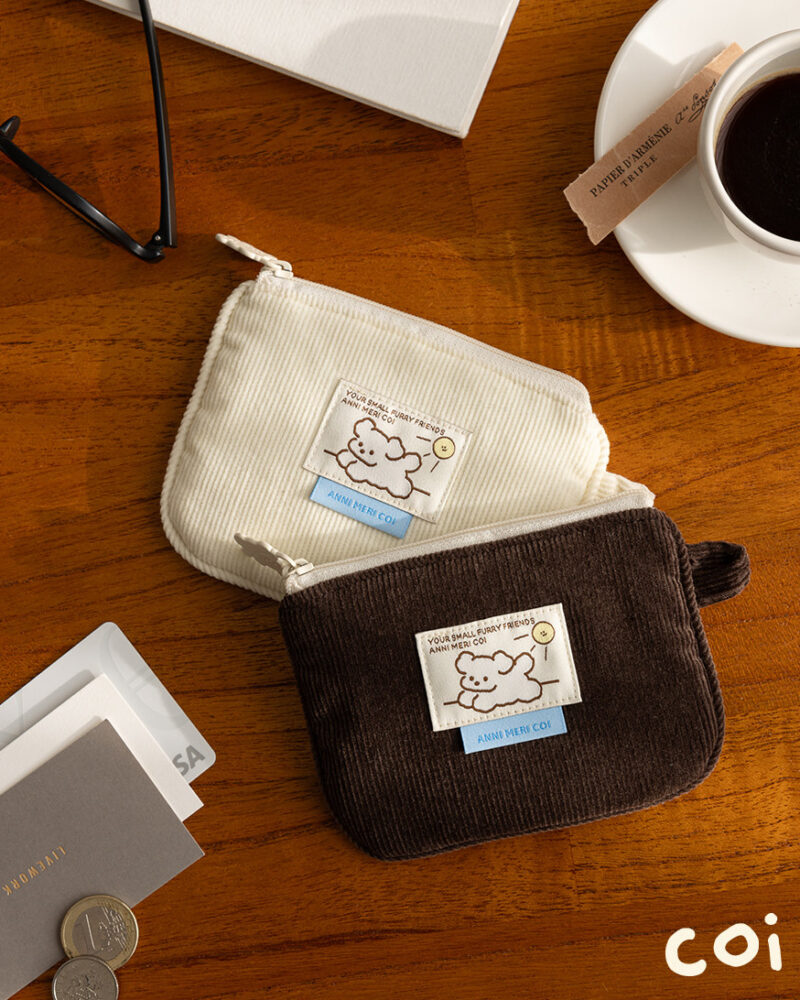 LIVEWORK Coi Corduroy Card Wallet - Bags & Wallets